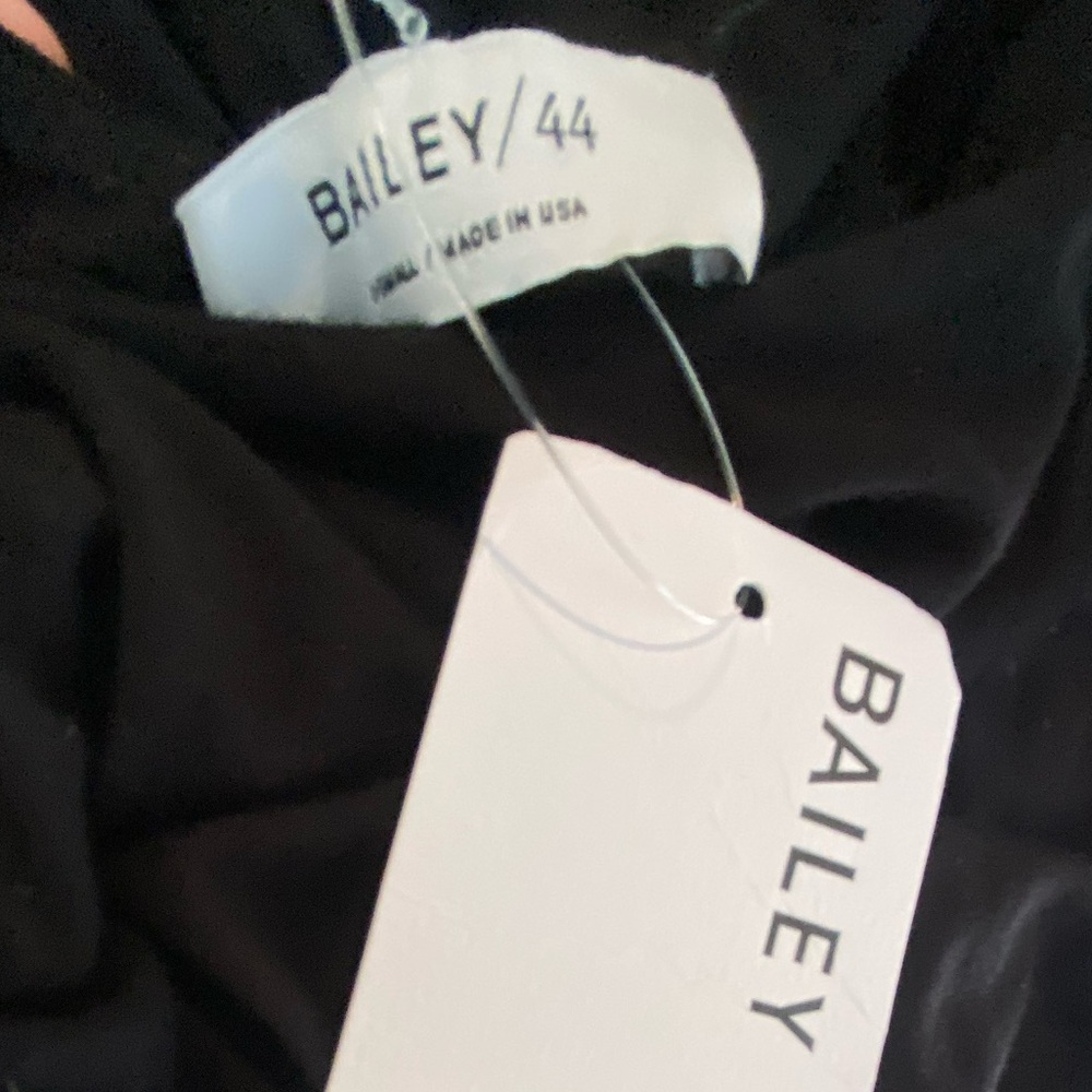 Bailey 44 Black Bodycon Midi Dress Woman’s Size Extra Small - Picture 6 of 7